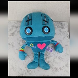 Winter Lights Holiday Show Plush Blue Robot Jean Luc